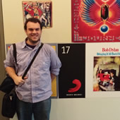 MS in Leadership for Creative Enterprises student Zach Silva at internship with Sony Music